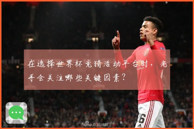 在选择世界杯竞猜活动平台时，老手会关注哪些关键因素？