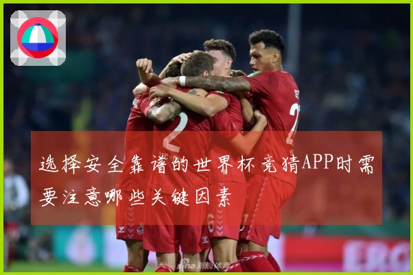 选择安全靠谱的世界杯竞猜APP时需要注意哪些关键因素